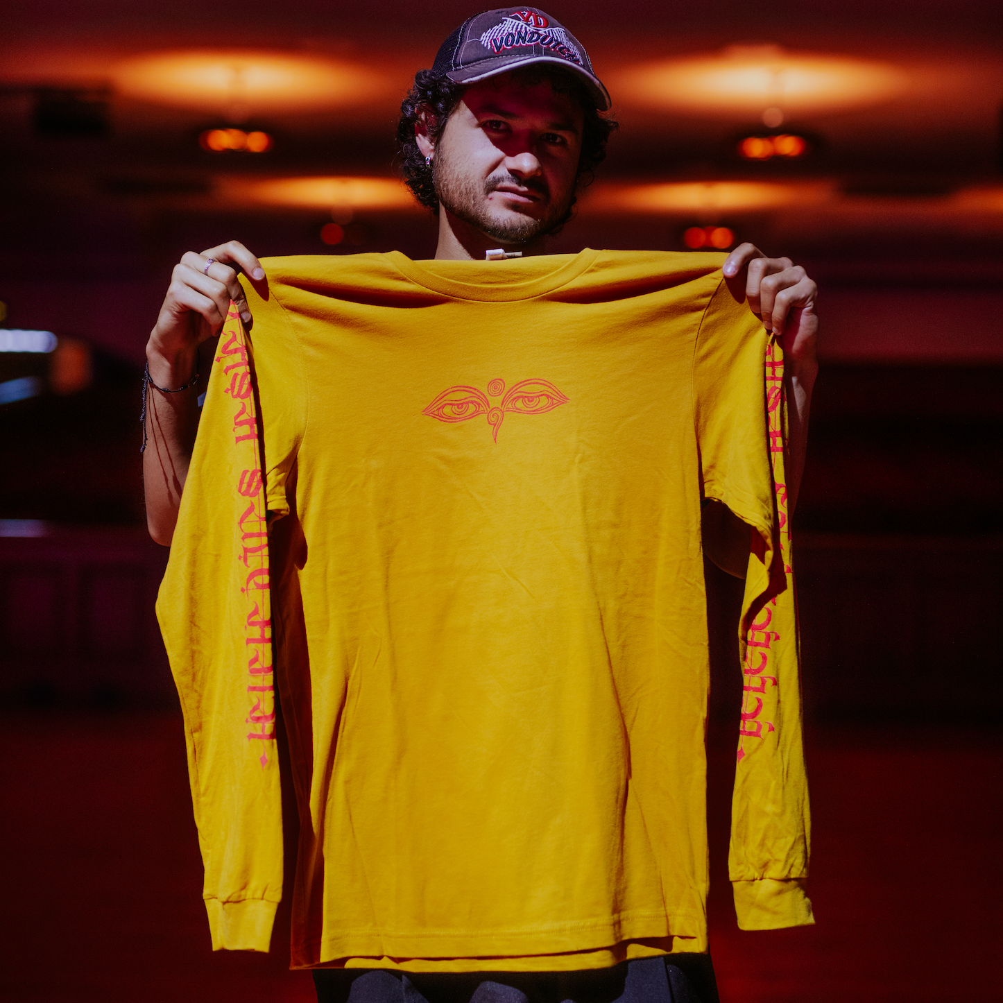 SANSKRIT EYES LONG SLEEVE TEE