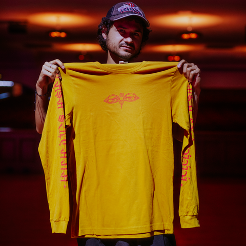 SANSKRIT EYES LONG SLEEVE TEE