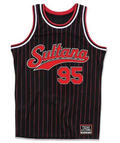 OFFICIAL TASH SULTANA CUSTOM BASKETBALL JERSEY