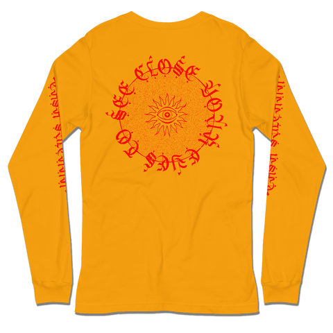 SANSKRIT EYES LONG SLEEVE TEE
