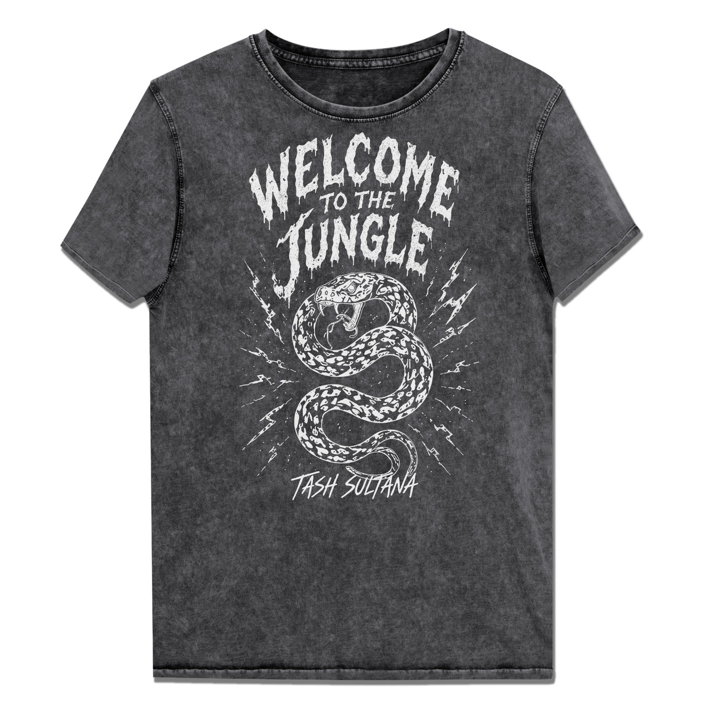 SNAKE ACID WASH TEE