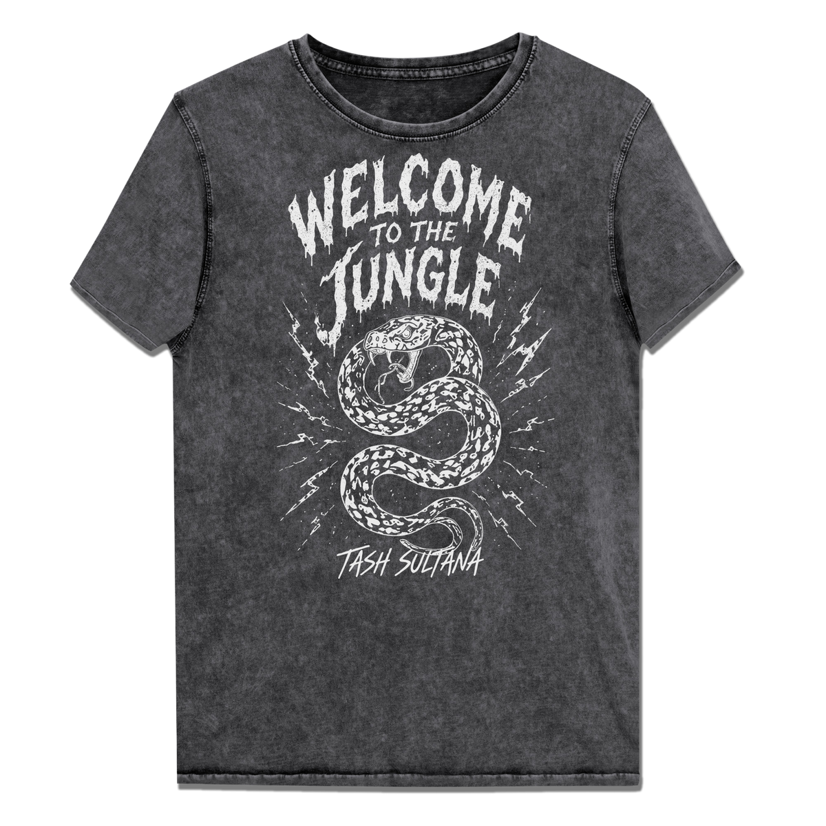 SNAKE ACID WASH TEE
