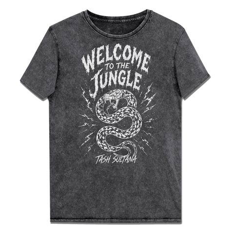 SNAKE ACID WASH TEE